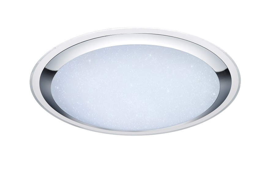 Trio Leuchten 675610106 MIKO - LED kulatý stropní lustr stmívatelný dálkovým ovladačem, 90W, 3000 - 5500K, Ø 85cm