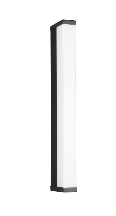 Trio Lecuhten 283814232 FABIO - Koupelnové svítidlo k zrcadlu v černé barvě, LED 6W, 3000K, 42cm, IP44