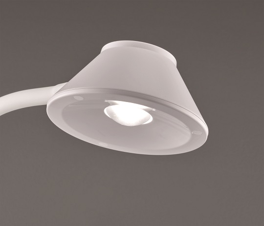 Trio Leuchten R52191101 BERRY - LED stolní lampička v bílé barvě, LED 3,2W, 3000K, výška 33cm