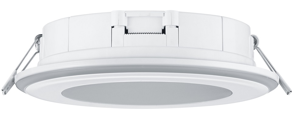 Trio Leuchten 652410131 AURA - LED podhledové svítidlo v bílé barvě, LED 10W, 3000K, Ø 14cm