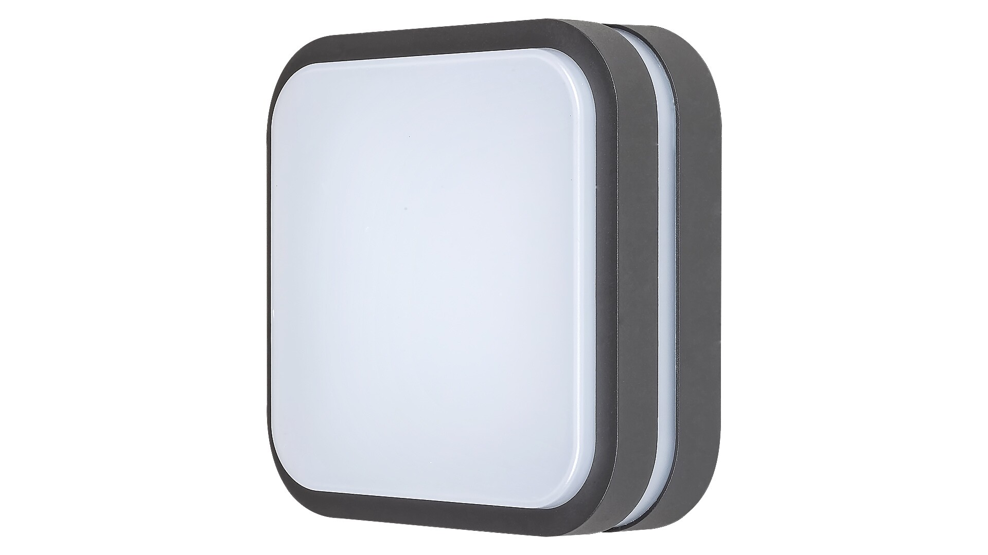 Rabalux 8850 HAMBURG - LED venkovní stropní čtvercové svítidlo v antracitové barvě, 12W, 4000K, IP44, 28 x 28cm