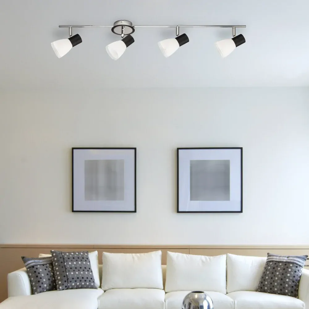 Rabalux 5979 ATI - Stropní bodová lampa v černé barvě, 4 x E14, 79cm