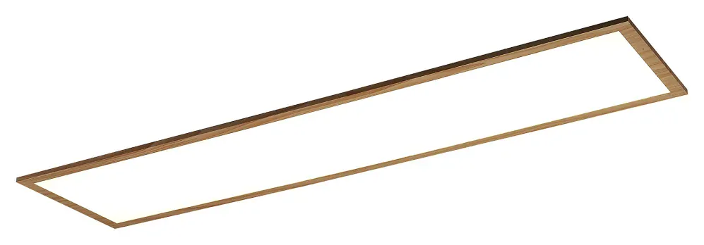 Rabalux 6909 ALMOND - LED obdelníkové svítidlo na strop v imitaci dřeva, LED 40W, 4000K, 120 x 30cm