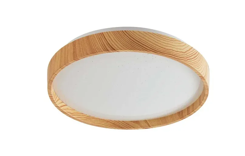 Rabalux 71143 LEANA 2 - LED svítidlo na strop v imitaci dřeva, LED 12W, 3000K, Ø 26cm