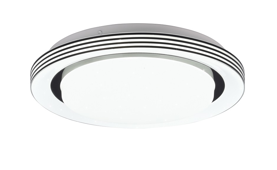 Trio Leuchten R67042832 ATRIA - LED stropní svítidlo s dálkovým ovládáním, LED 10,5W, 3000 - 6000K, Ø 27cm