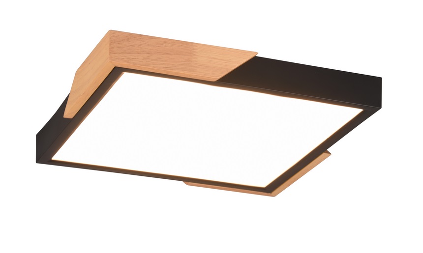 Trio Leuchten R67191132 META - Stropní čtvercový lustr stmívatelný klasickým vypínačem, LED 20W, 3000K, 31 x 31cm