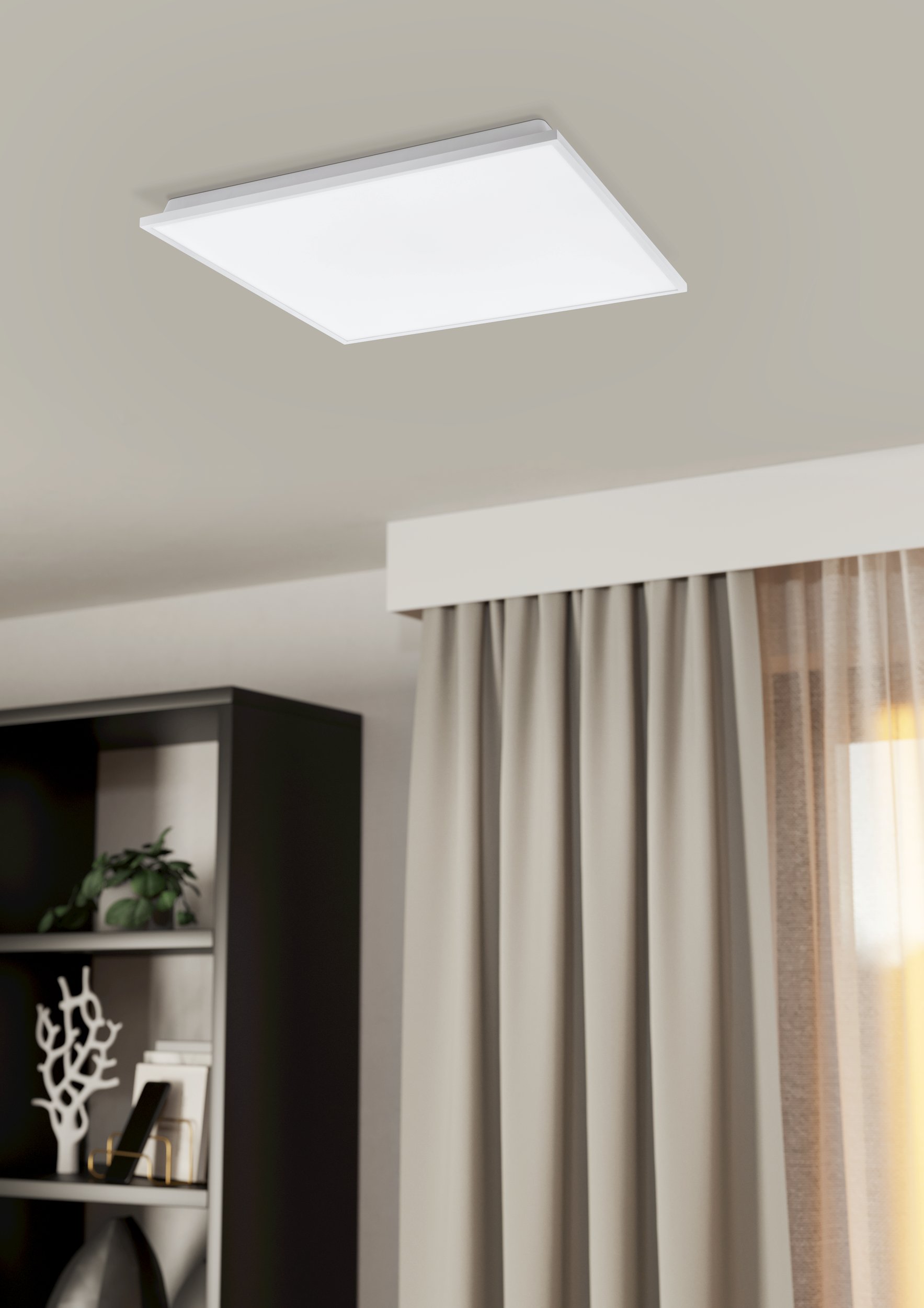 Eglo ZIGBEE 99639 HERRORA-Z - Stropní LED svítidlo ovládané ovladačem, nebo z mobilní aplikace, LED 22W, 2700-6500K,  45 x 45cm