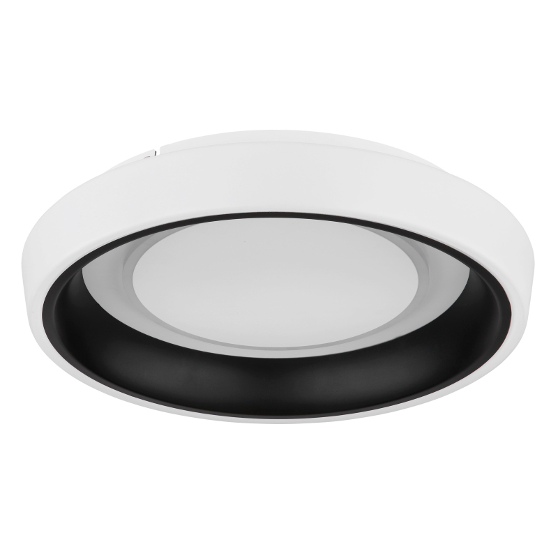 Globo 48272-46B TABANO - Stropní černý LED lustr stmívatelný dálkovým ovladačem, LED 50W, 3000 - 6000K, Ø 50cm