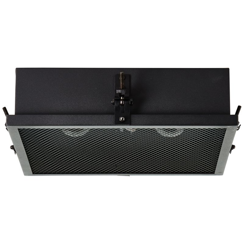 Brilliant HK19235S76 ZOIS - Stropní industriální svítidlo v černé barvě, 2 x E27, 34 x 34cm