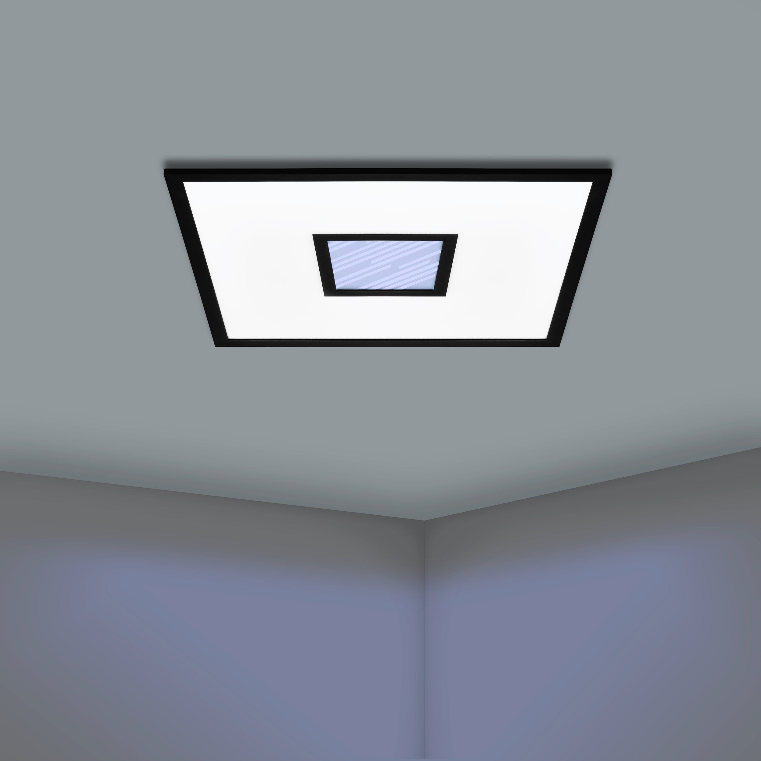 Eglo 900571 BORDONARA - LED stropní svítidlo stmívatelné ovladačem, RGB, LED 21,5W, 3000-6000K, 45 x 45cm