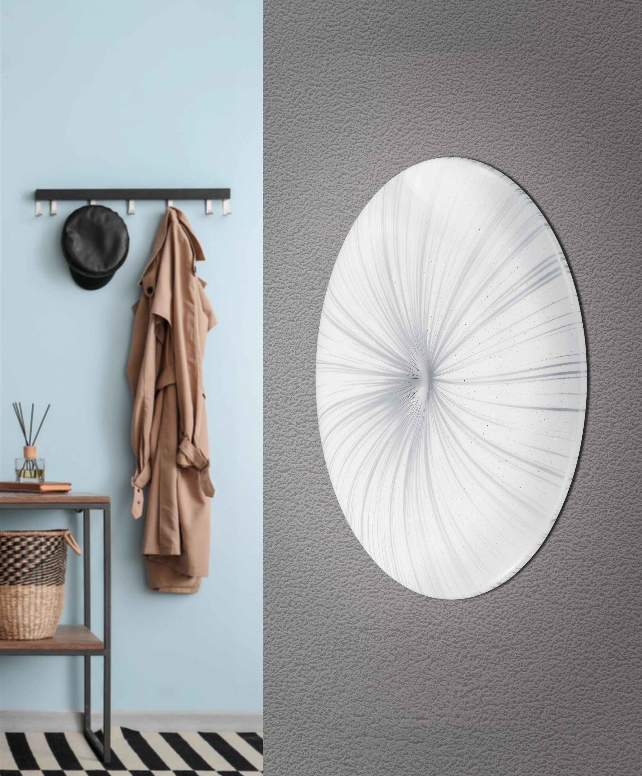 Eglo 99699 NIEVES 1 - LED moderní stropní svítidlo, Ø 31cm, 11W, 3000K