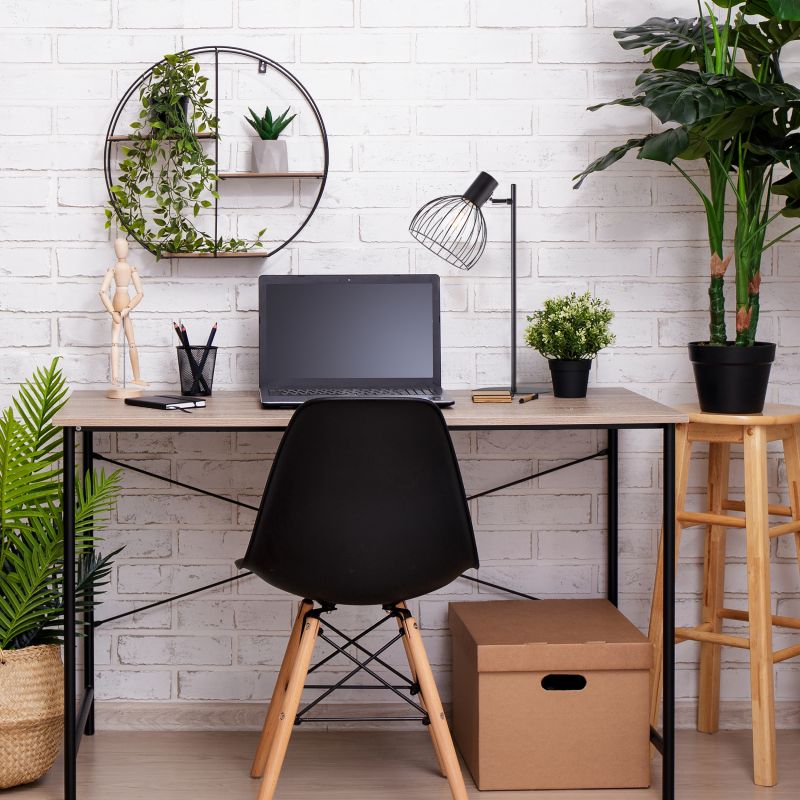 Brilliant 93084/06 BLACKY - Stolní černá retro lampička , 1 x E27, 45cm