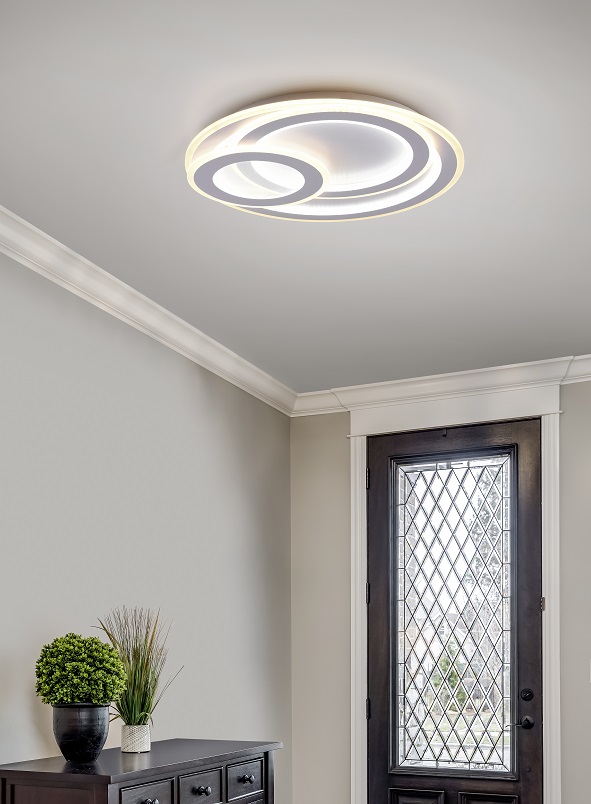 Trio Leuchten 629210331 MITA - Stropní LED svítidlo s dálkovým ovladačem 74W, 2700 - 6000K, Ø 51cm