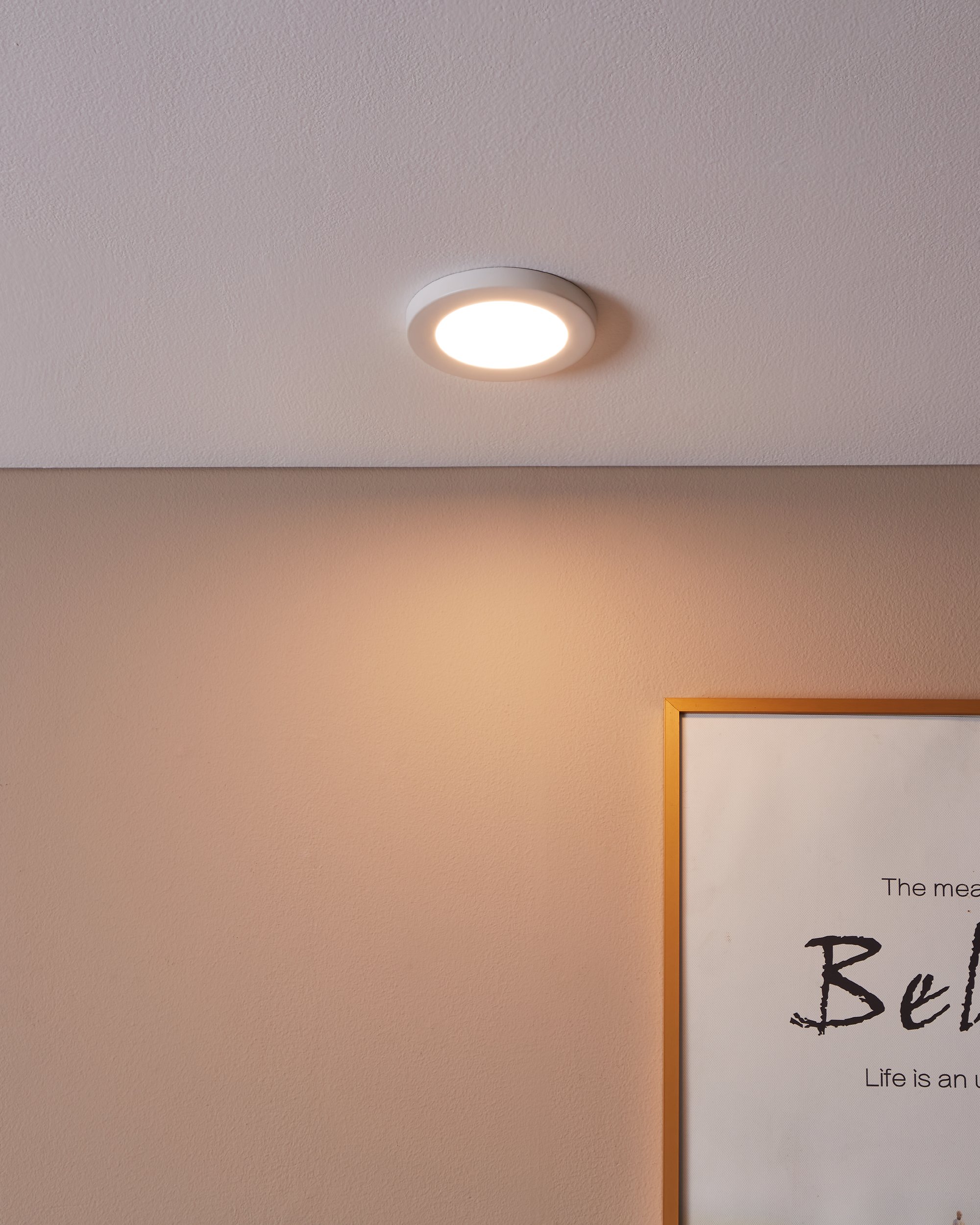 Eglo 900932 FUEVA FLEX -  LED podhledové svítidlo, Ø 11,7cm, 5,5W, 3000K, bílá