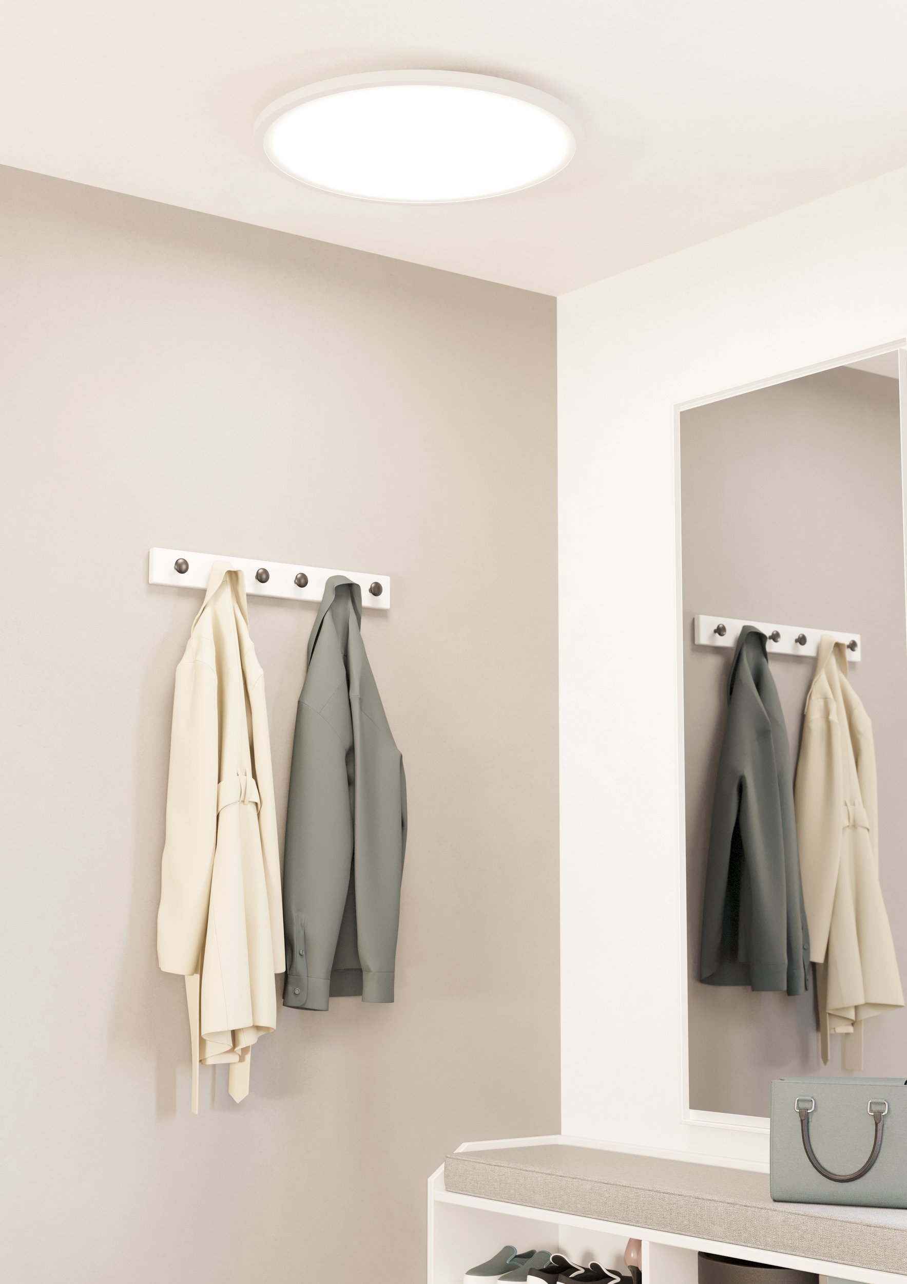 Eglo ZIGBEE 900759 SARSINA-Z - Stropní LED kulaté svítidlo stmívatelné ovladačem, nebo z mobilní aplikace, LED 41W, 2700-6500K, Ø 60cm