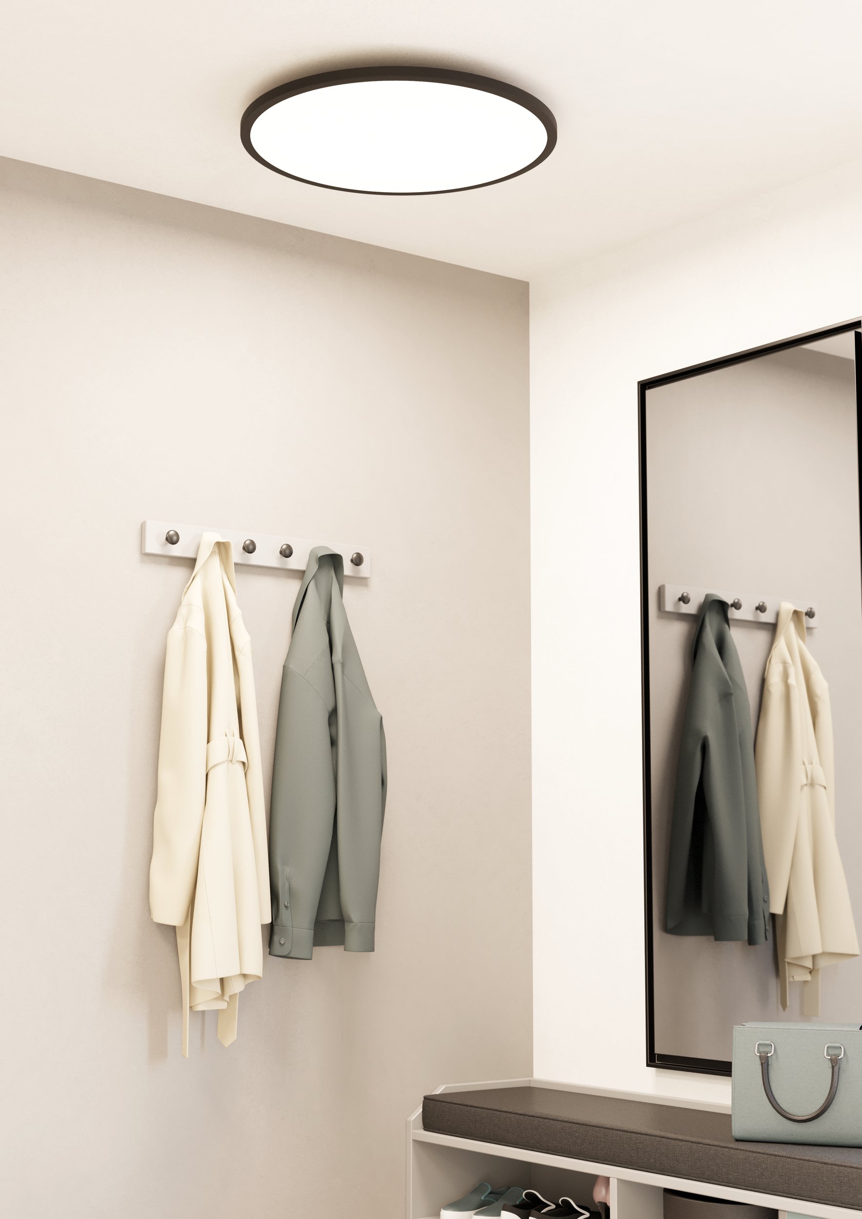 Eglo ZIGBEE 900762 SARSINA-Z - Stropní LED kulaté svítidlo stmívatelné ovladačem, nebo z mobilní aplikace, LED 41W, 2700-6500K, Ø 60cm