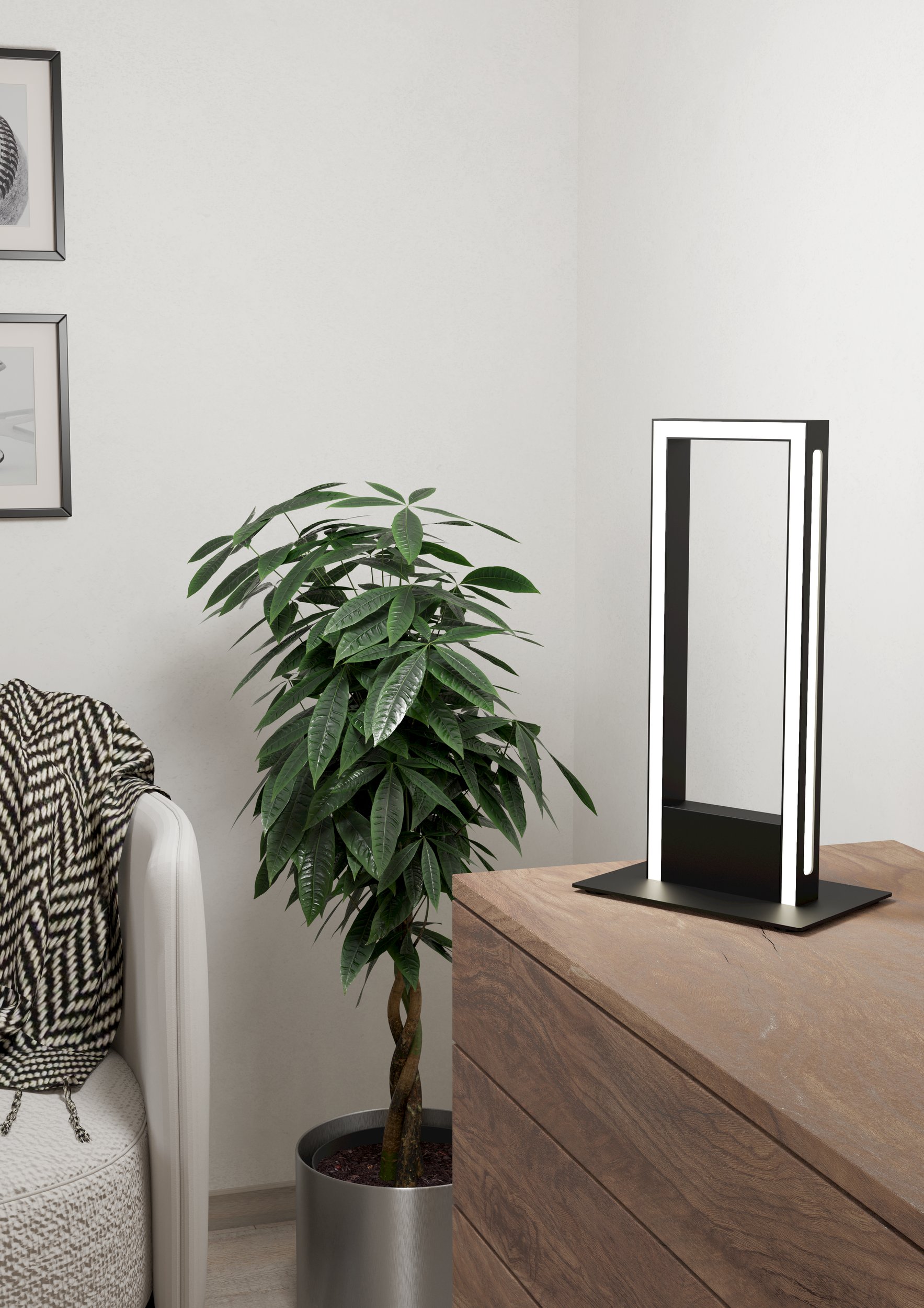 Eglo ZIGBEE 99682 SALVILANAS-Z - Stolní LED lampička ovládáná ovladačem, nebo z mobilní aplikace, LED 16W, 43cm