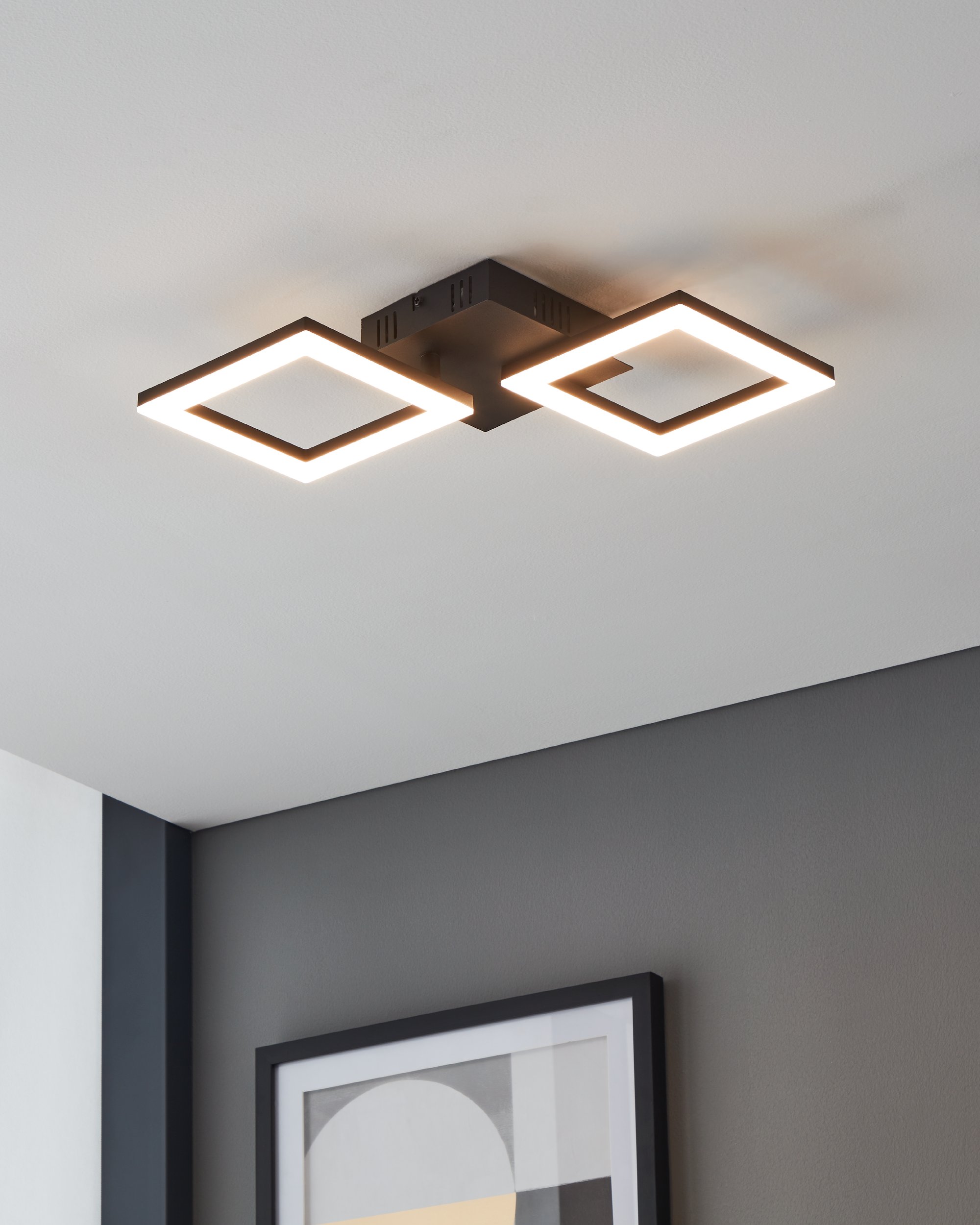 Eglo ZIGBEE 900315 PARANDAY-Z - Stropní LED svítidlo ovládáné ovladačem, nebo z mobilní aplikace, LED 15,5W, 3000-6500K