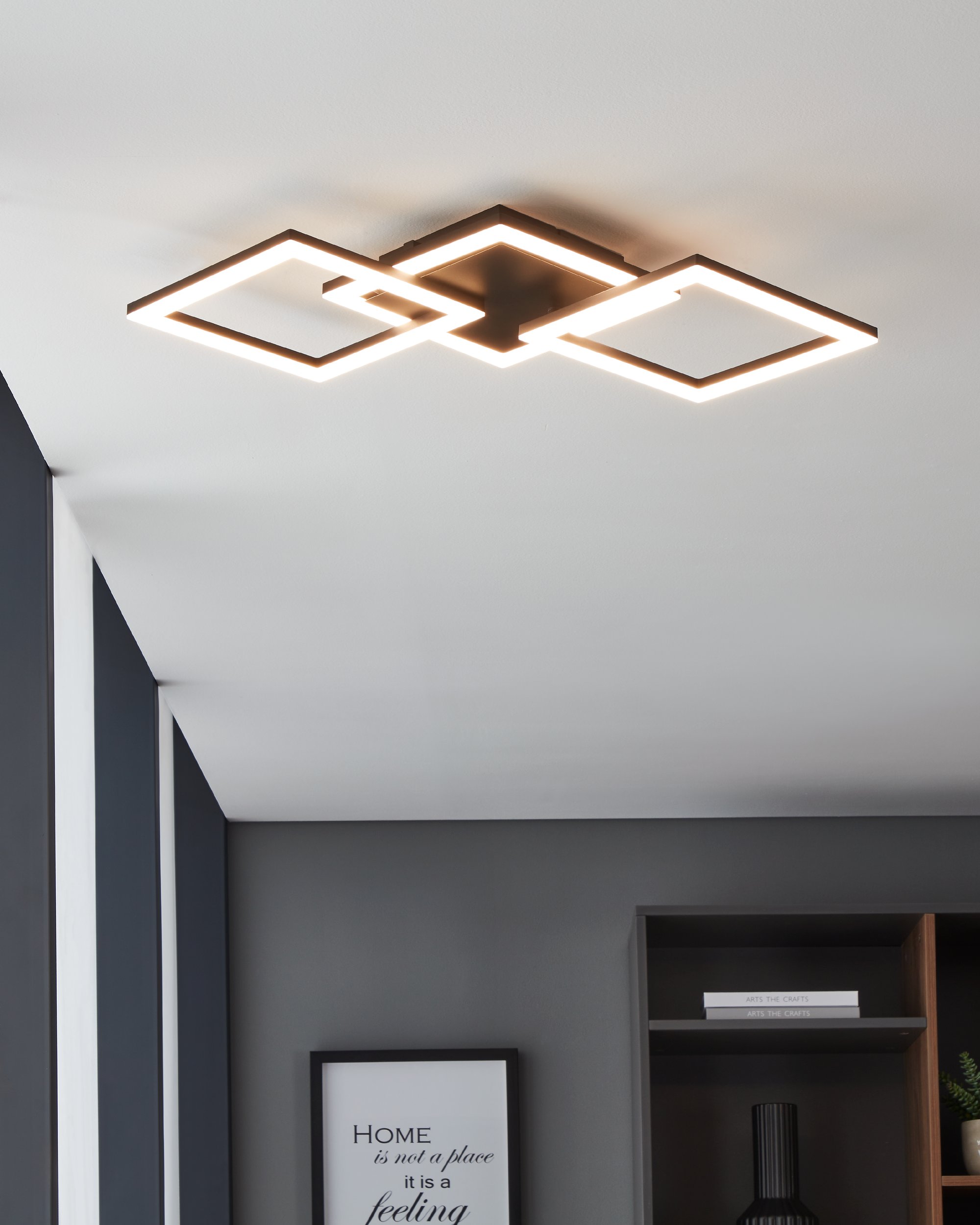 Eglo ZIGBEE 900317 PARANDAY-Z - Stropní LED svítidlo ovládáné ovladačem, nebo z mobilní aplikace, LED 32,4W, 3000-6500K