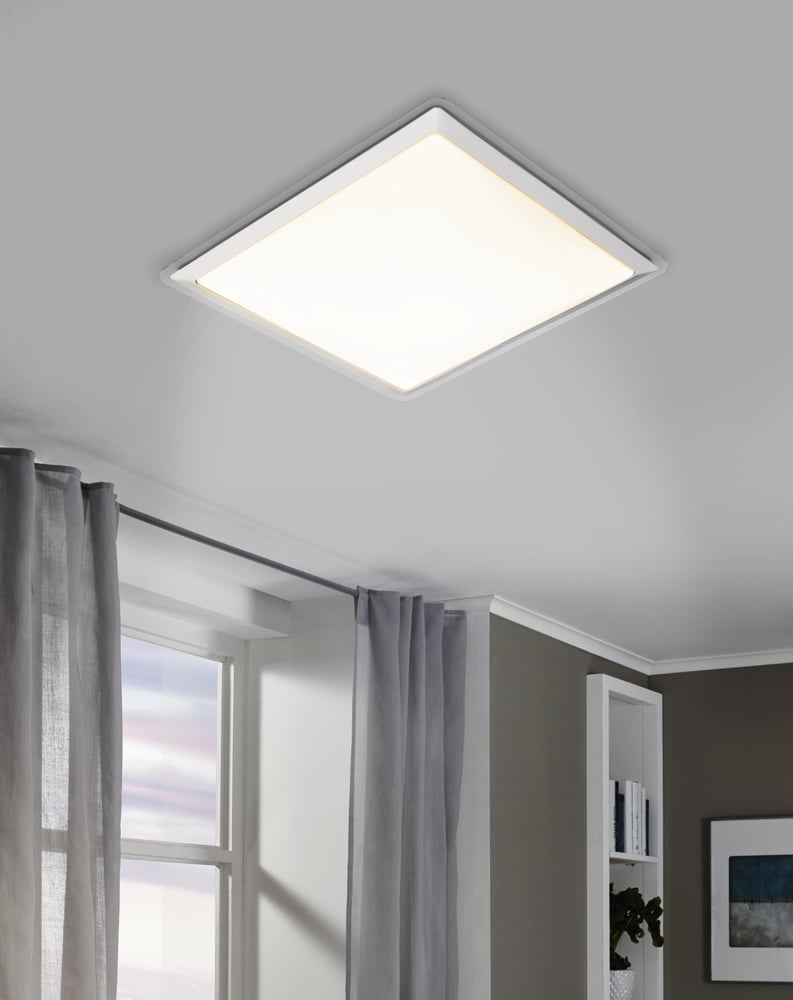 Eglo 95679 COMPETA - Stropní LED svítidlo, 24W, 3000K, 34 x 34cm
