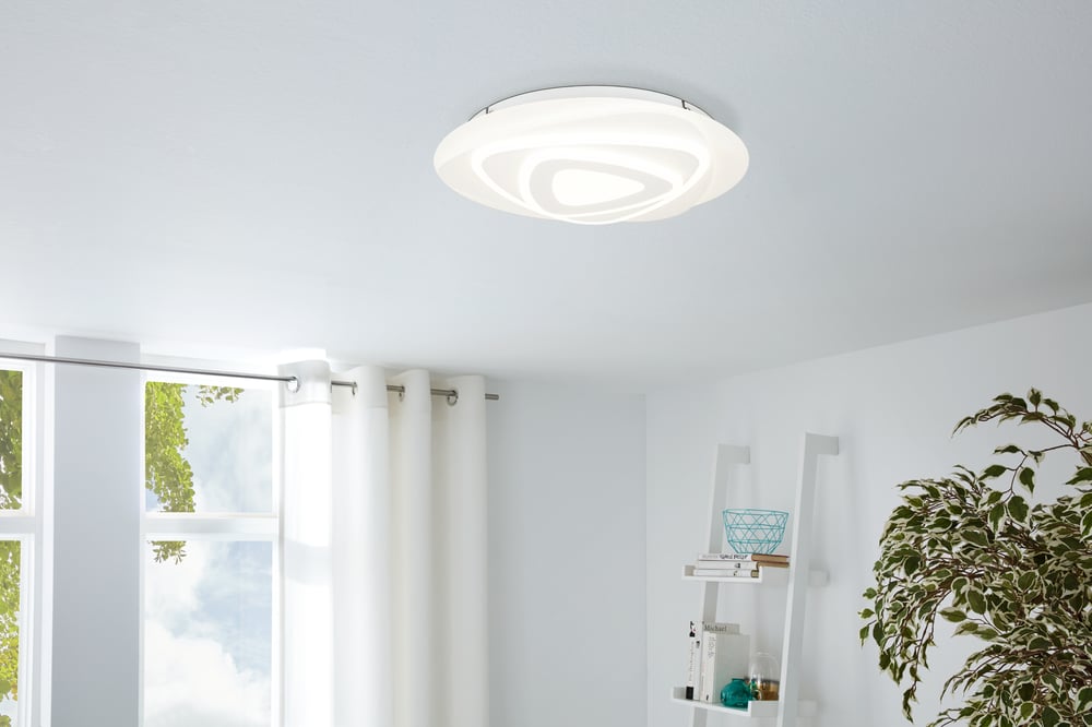 Eglo 900863 PALAGIANO - Stropní LED svítidlo v bílé barvě, LED 14,7W, 4000K, Ø 30cm