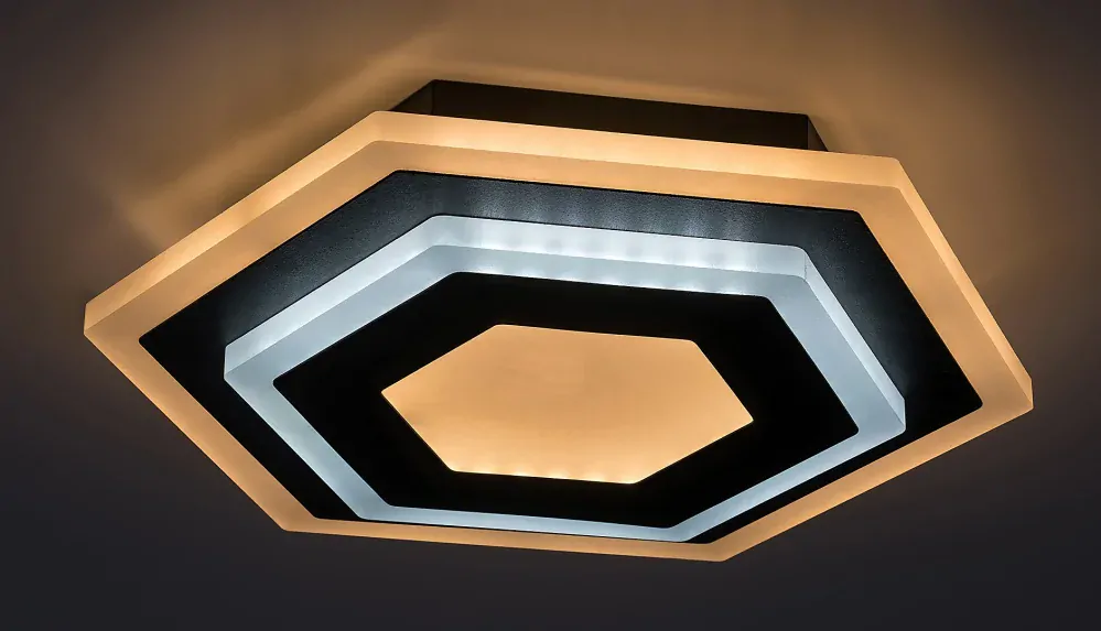 Rabalux 71113 BITSI - LED moderní svítidlo na zeď, LED 23W,  3000 + 6000K, 27 x 23,5cm