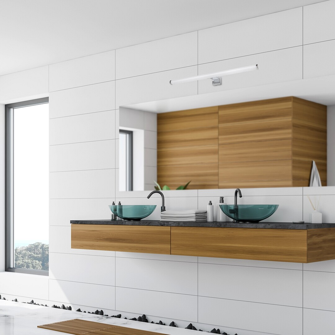 Rabalux 75038 NOUR - Koupelnové svítidlo nad zrcadlo, LED 9W, 920lm, 4000K, 50cm, IP44