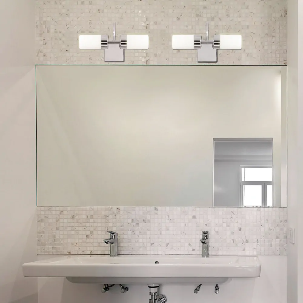 Rabalux 5714 BETTY - Nástěnné LED svítidlo do koupelny v lesklé chromové barvě, LED 8W, 4000K, IP44