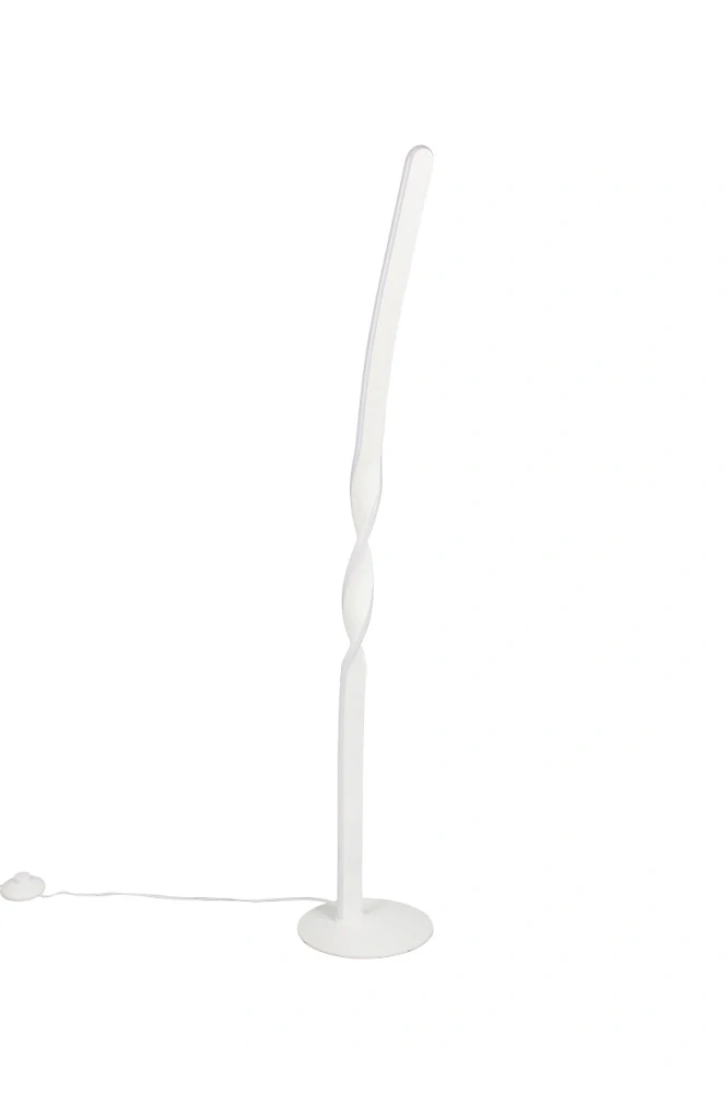 Trio Leuchten R45791131 GINKO - Stojací LED lampa v bílé barvě , 19W, 4000K, 110cm
