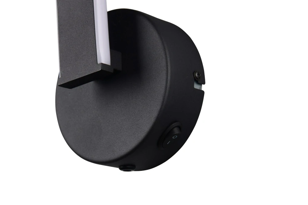 Trio Leuchten R25791732 GINKO - Nástěnné LED svítidlo v černé barvě , 11W, 3000K, vypínač