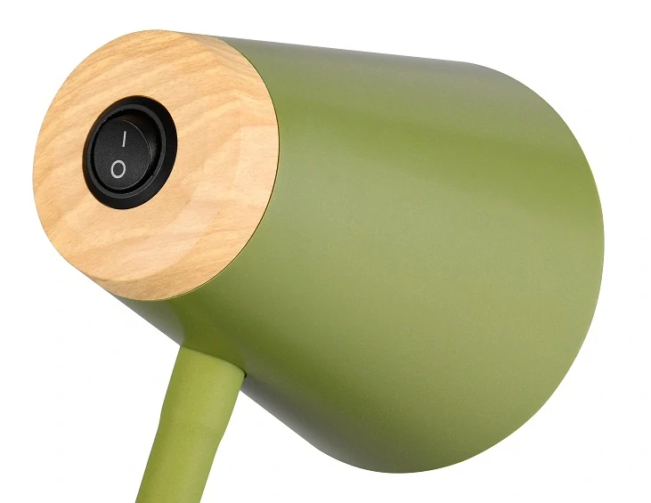 Trio Leuchten R45831115 PONGO - Čtecí stojací lampa v zelené barvě, LED 4,5W, 500lm, 3000K, 145cm