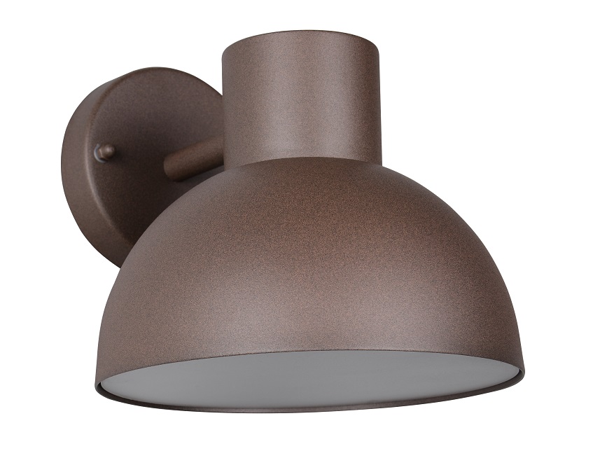 Trio Leuchten 262360124 ELBE - Nástěnné venkovní svítidlo v hnědé barvě, IP44, 1 x E27