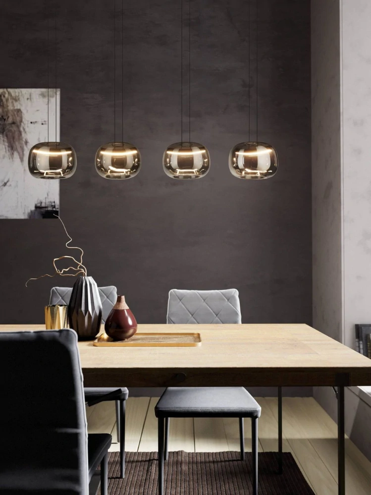 Eglo 390433 HORTUNAS - Závěsné LED čtyřramenné svítidlo, LED 23,2W, 3000K, 126cm