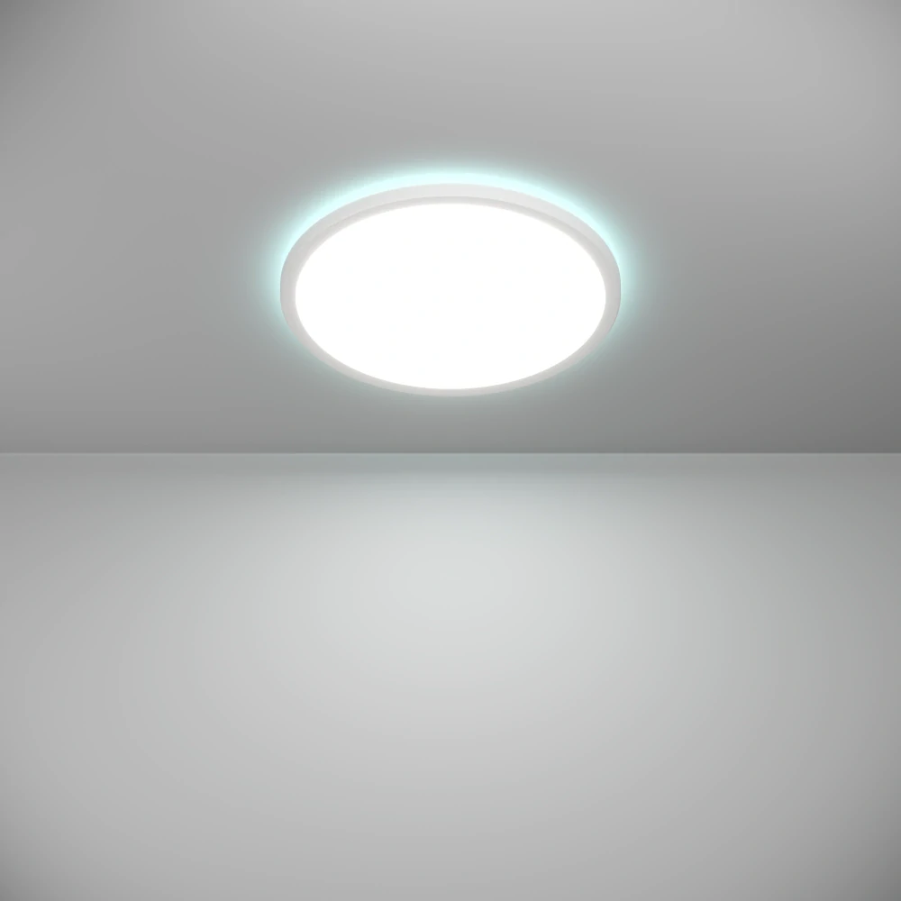 Eglo ZIGBEE 901473 ROVITO-Z - Stropní LED kulaté RGB svítidlo ovládané ovladačem, nebo z mobilní aplikace, LED 16,8W, Ø 50cm, IP44