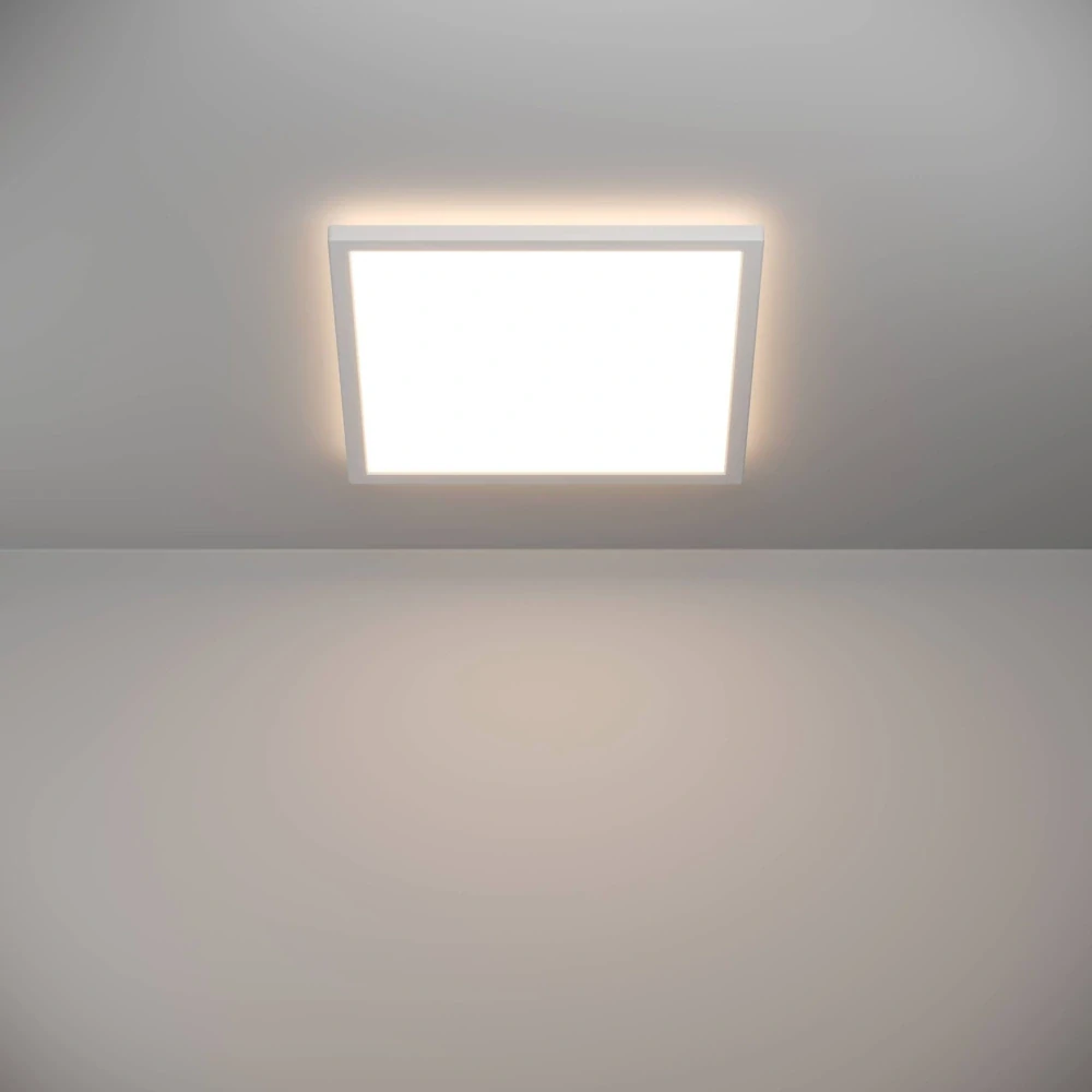Eglo ZIGBEE 901475 ROVITO-Z - Stropní LED čtvercové RGB svítidlo ovládané ovladačem, nebo z mobilní aplikace, LED 17,6W, 39 x 39cm, IP44