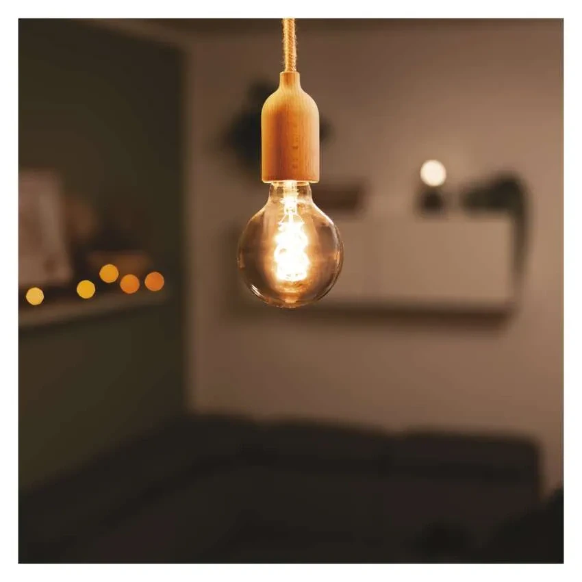Emos Z52311 DECO SMOKE BULB - Retro LED žárovka E27 G95 s kouřovým sklem, 4,5W, 1800K