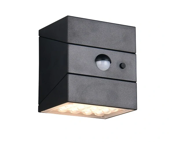 Trio Leuchten R25119632 TALCA - LED venkovní solární svítidlo s pohybovým čidlem, LED 2,5W, 330lm, 3000+4000+6000K, IP65