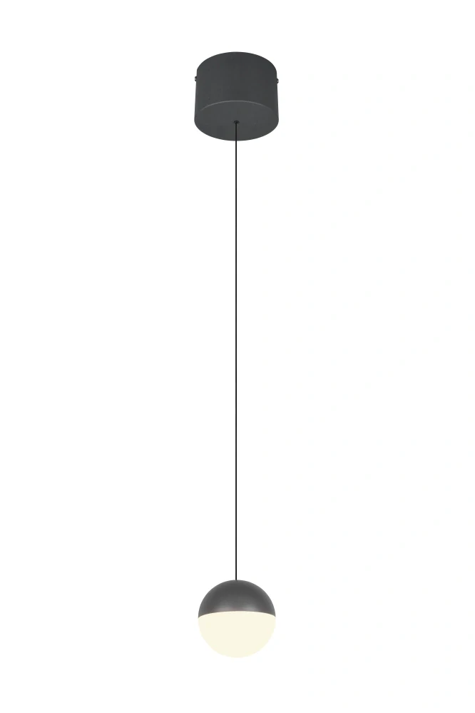 Trio Leuchten R33551142 SENTA - Závěsné barové svítidlo v antracitové barvě, LED 5W, 3000K