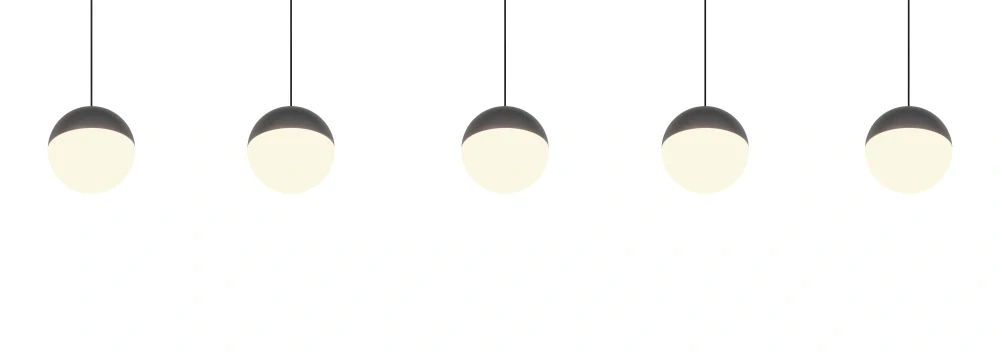 Trio Leuchten R33555142 SENTA - Závěsné svítidlo nad jídelní stůl v antracitové barvě, LED 25W, 3000K, 114cm