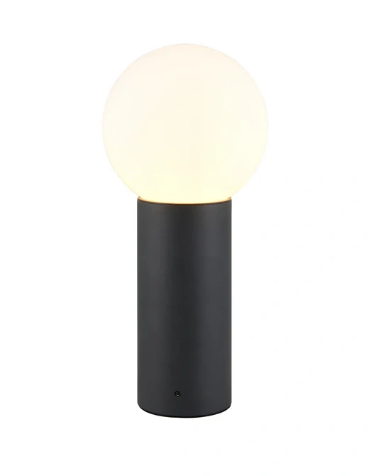 Trio Leuchten 569860142 MURES - Stojací zahradní lampa v antracitové barvě, 1 x E27, IP44, 40cm