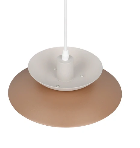 Trio Leuchten R36841065 AMARILA - Kuchyňslý lustr v kávové barvě, 1 x E27, Ø 25cm