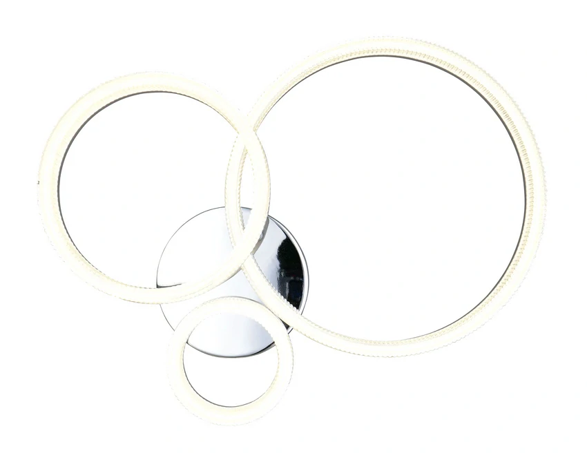 Trio Leuchten R63293106 MOVA - Stropní moderní lustr v lesklém chromu, LED 32W, 4200lm, 4000K, 51 x 40,5cm
