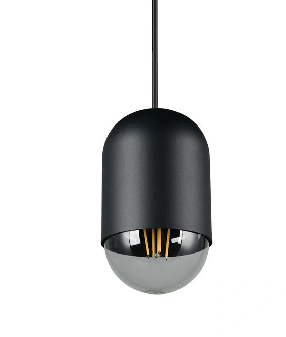 Trio Leuchten R36311032 NARA - Závěsné černé kuchyňské svítidlo, 1 x E27