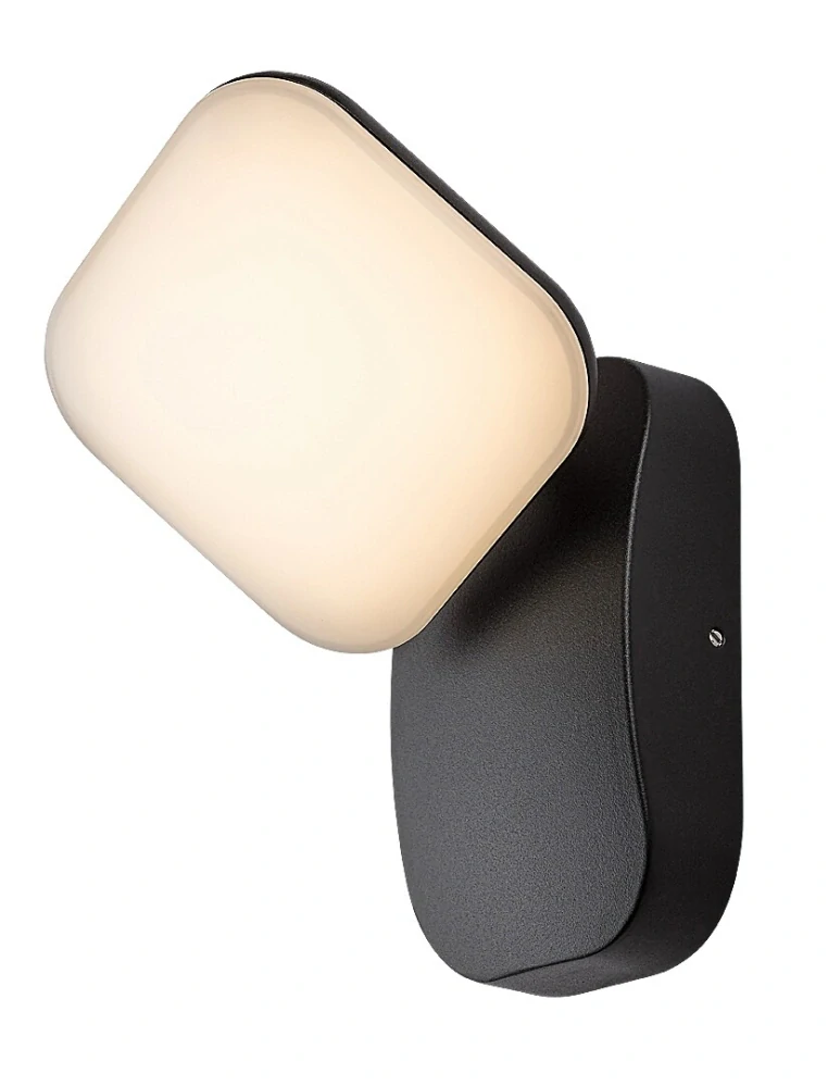 Rabalux 77057 ODIEL - LED venkovní černé nástěnné svítidlo, LED 12W, 3000K, IP44