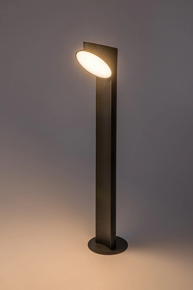 Rabalux 77149 WENGEN - LED venkovní černá lampa s natáčecí LED hlavou, LED 12W, 3000K, IP54, 70cm