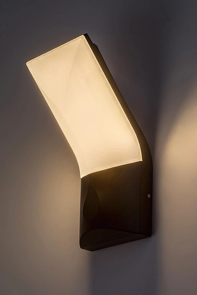 Rabalux 77171 TOLNA - Nástěnné LED venkovní svítidlo v černé barvě, LED 10W, 3000K, IP54