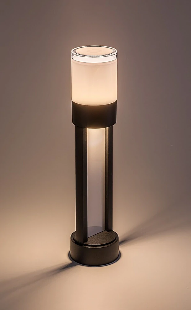 Rabalux 77131 LEITHA - Stojací LED venkovní svítidlo v černé barvě, LED 7W, 3000K, IP44, 50cm