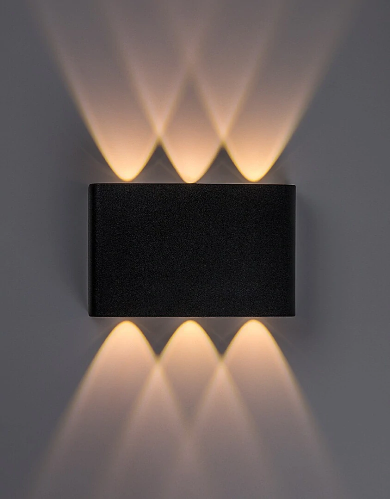 Rabalux 77192 PORTEL - LED nástěnné svítidlo v černé barvě, LED 5W, 2000K-4000K, IP65