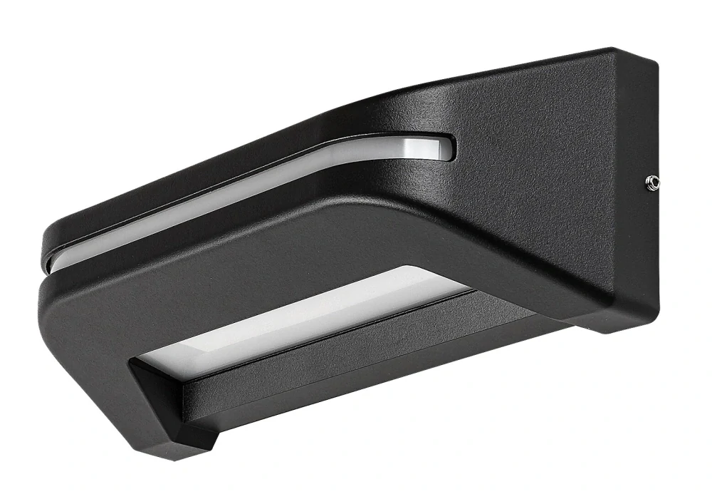 Rabalux 77174 KOBARID - LED venkovní nástěnné svítidlo v černé barvě, 20W, 4000K, IP54