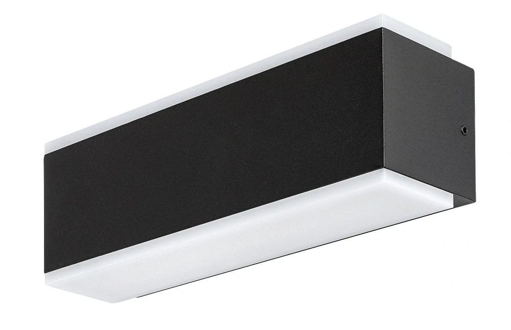 Rabalux 77114 MATARO - LED venkovní nástěnné svítidlo v černé barvě, 12W, 3000K, IP54